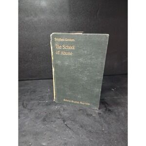 The Schoole of Abuse Edited by Edward Arber 1895 Hardcover, Literature Classic